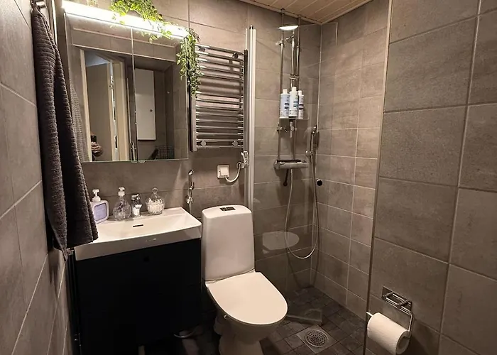 شقة Persoonallinen Kaksio Keskustan Vierestae